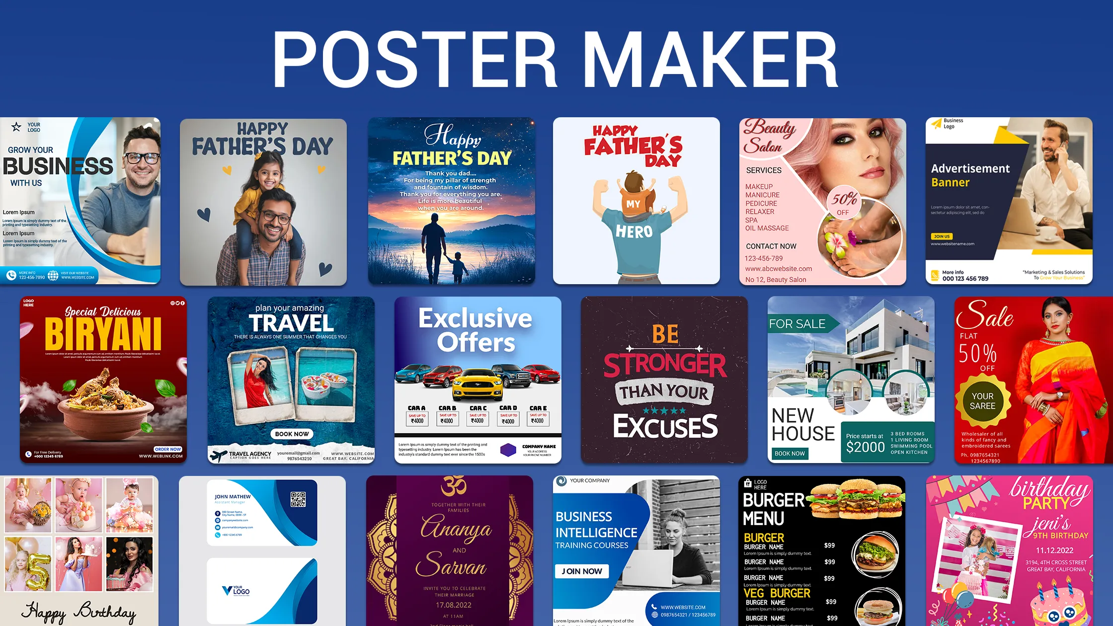 Poster maker, Banner maker | Indus Appstore | Screenshot