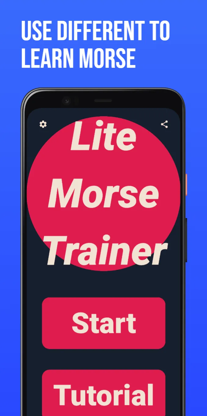 Lite Morse Trainer | Indus Appstore | Screenshot