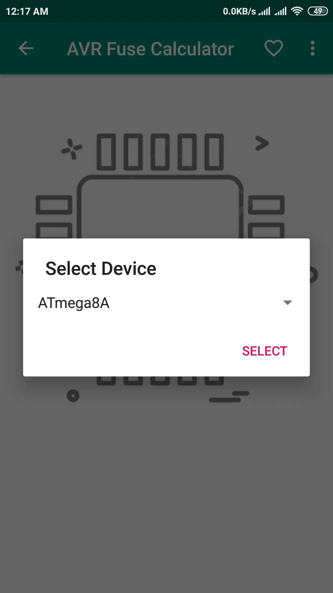 AVR Fuse Calculator | Indus Appstore | Screenshot