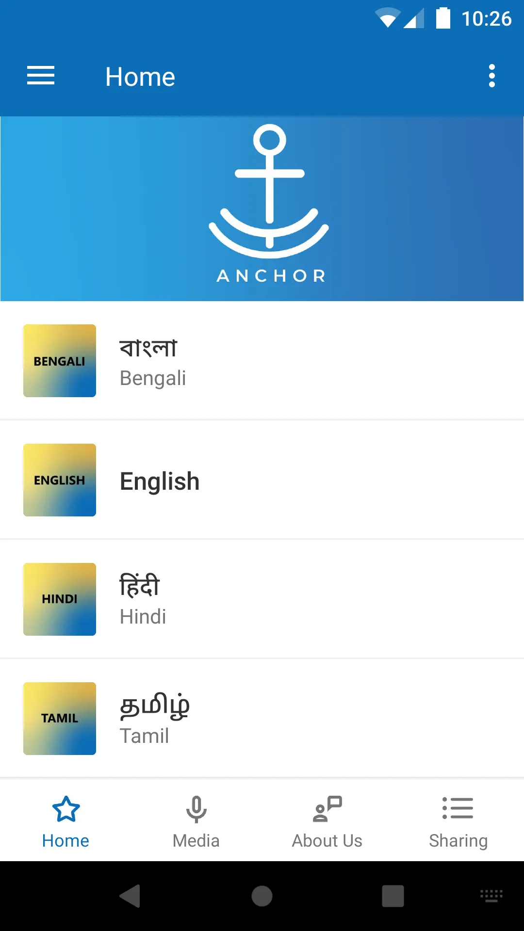 Anchor Network | Indus Appstore | Screenshot