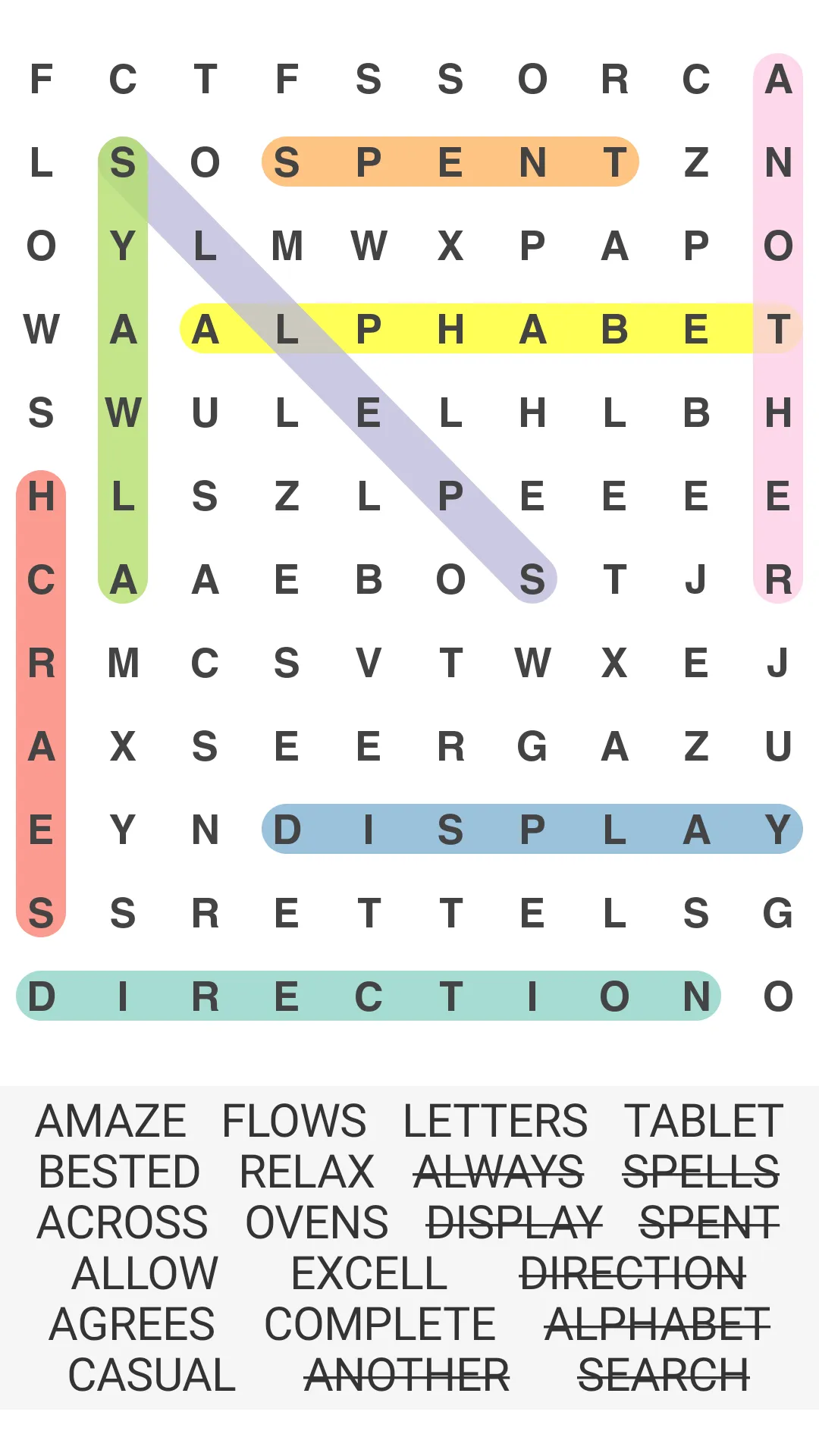 Word Search | Indus Appstore | Screenshot