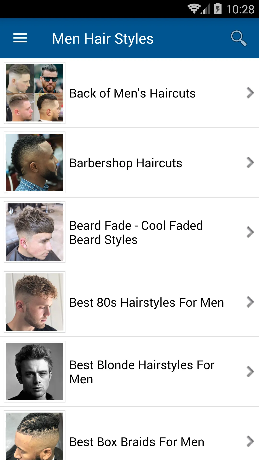 Men Hair Styles | Indus Appstore | Screenshot