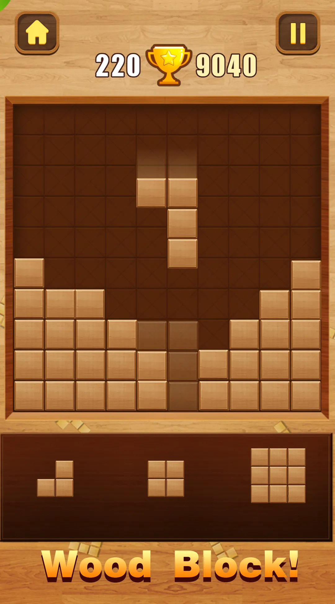 Wood Block Puzzle | Indus Appstore | Screenshot