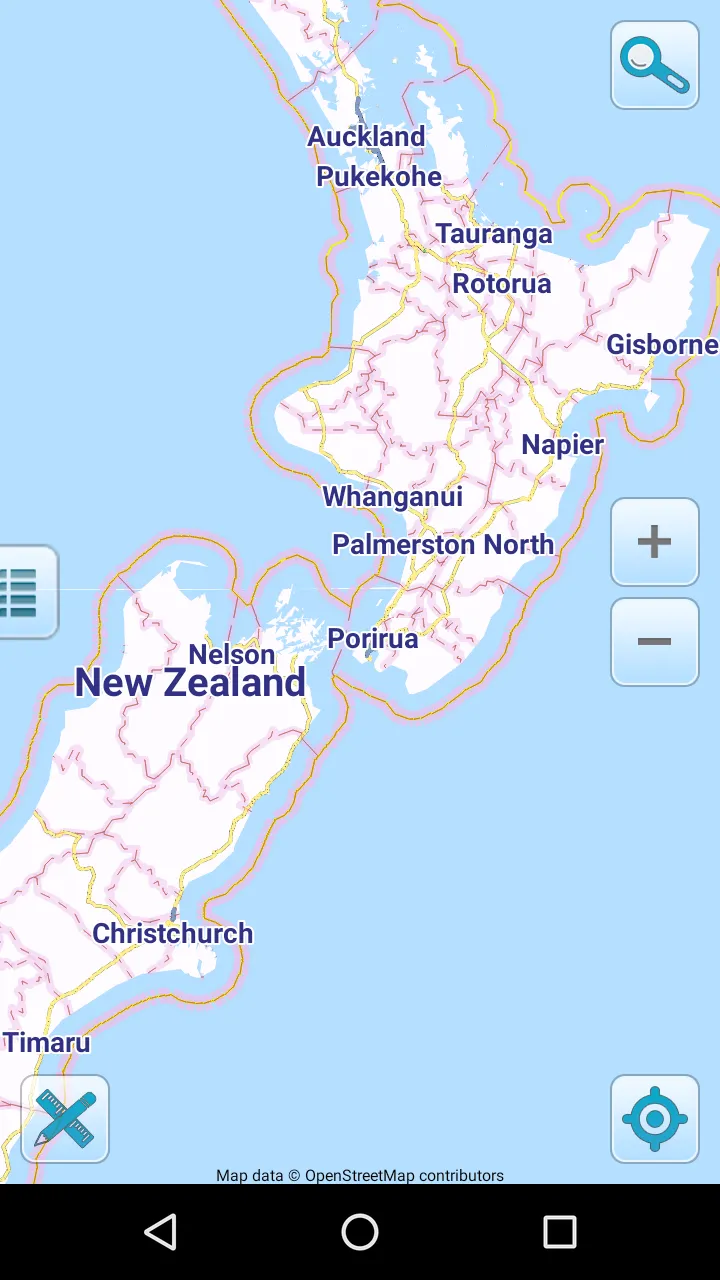 Map of New Zealand offline | Indus Appstore | Screenshot