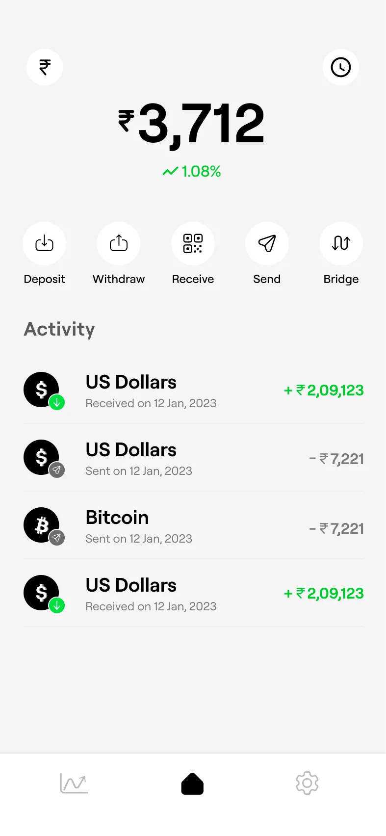 Avici- Buy Bitcoin with UPI | Indus Appstore | Screenshot