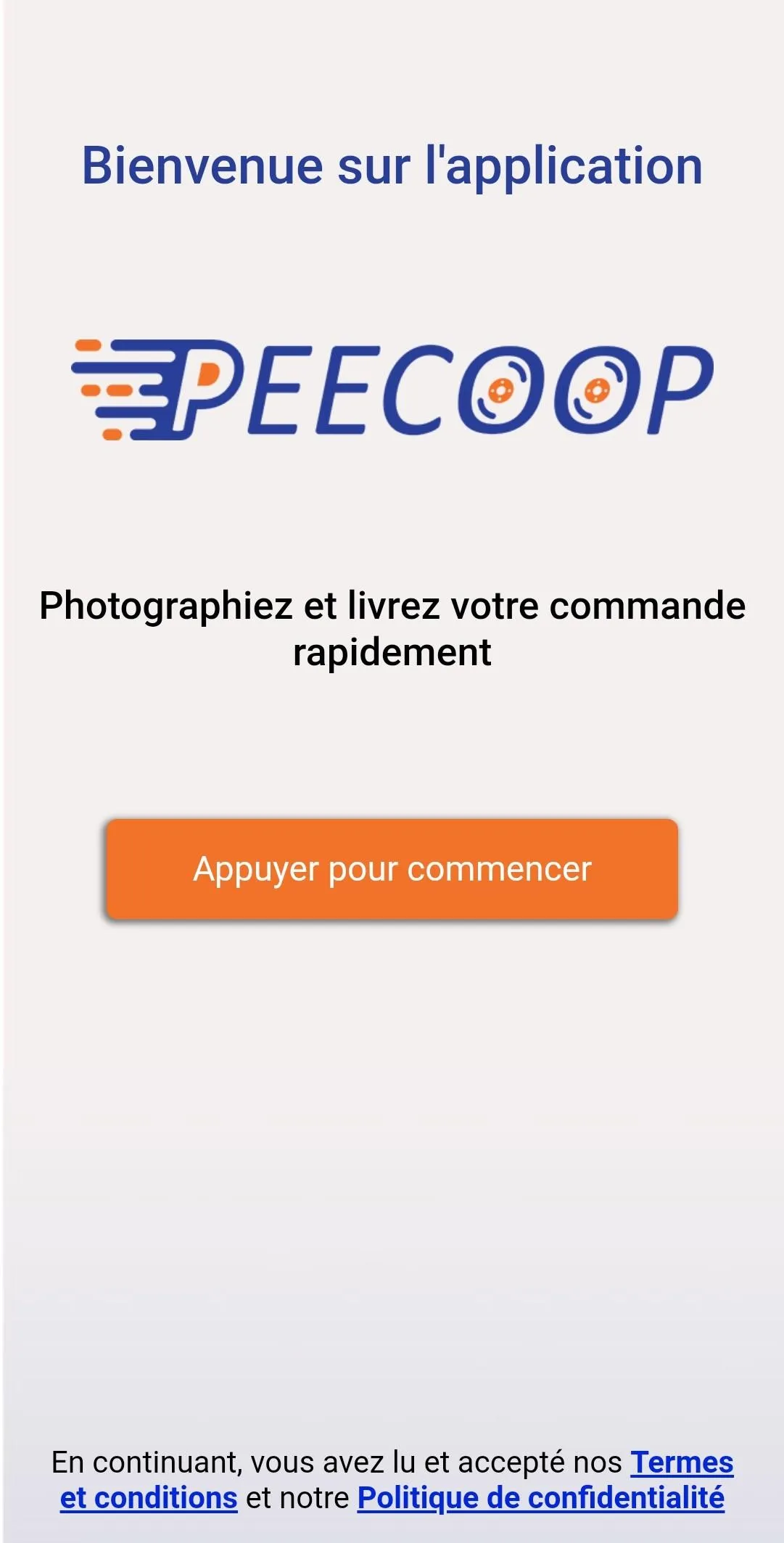 PeeCoop - Livraison colis, mar | Indus Appstore | Screenshot