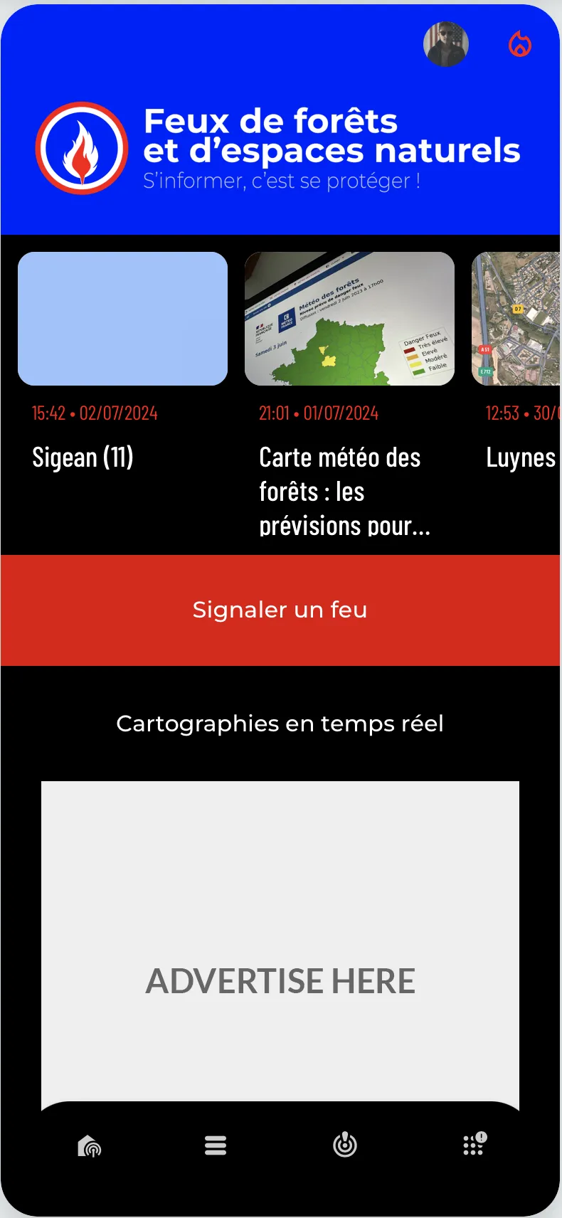 Feux de Forêt | Indus Appstore | Screenshot