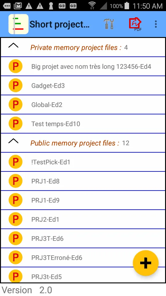 Short project planning | Indus Appstore | Screenshot