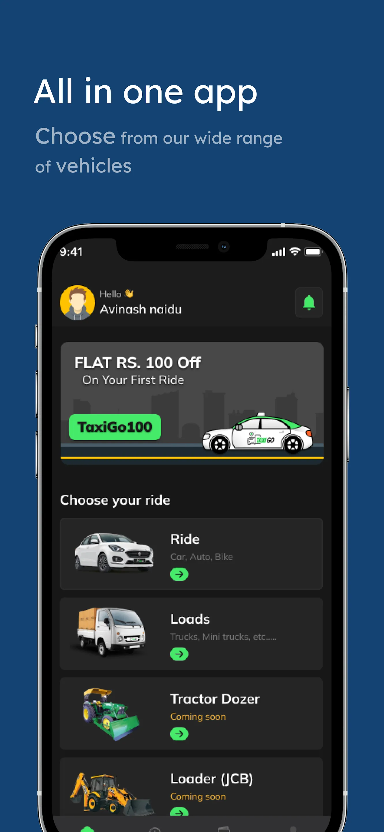 TaxiGo | Indus Appstore | Screenshot