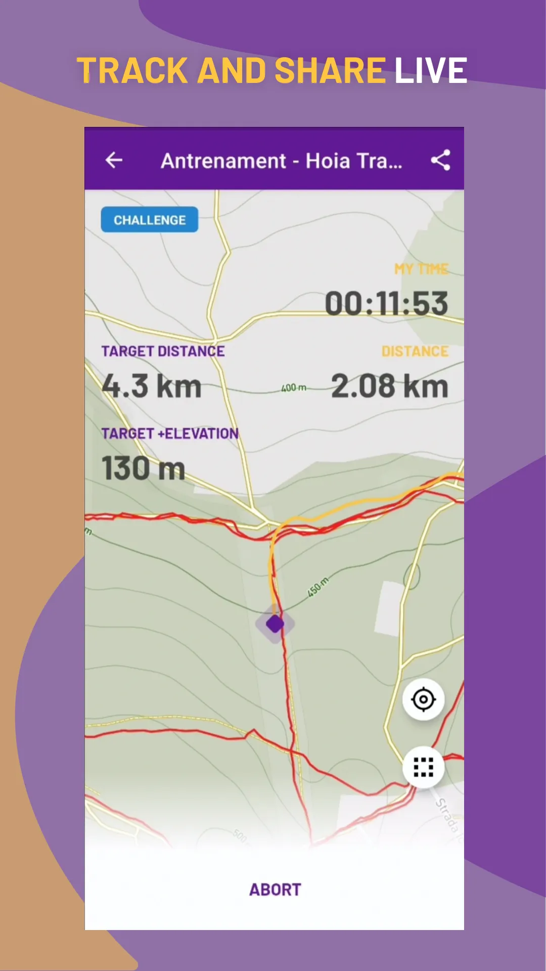 RaceLog Tracking | Indus Appstore | Screenshot