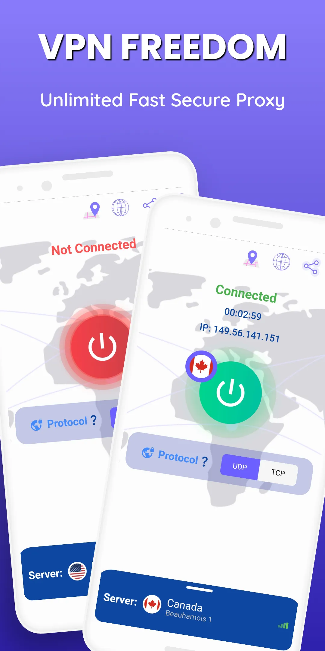 VPN Freedom - Unlimited Proxy | Indus Appstore | Screenshot