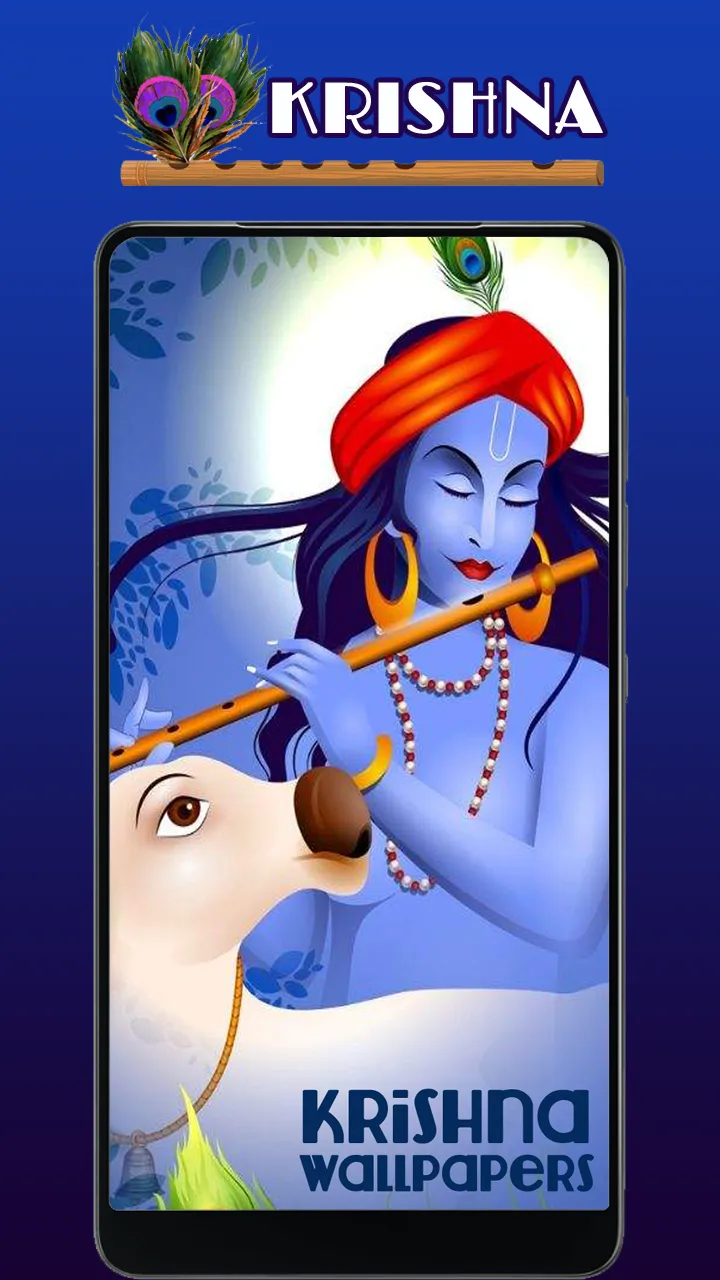 Lord Krishna Wallpaper, Kanha | Indus Appstore | Screenshot