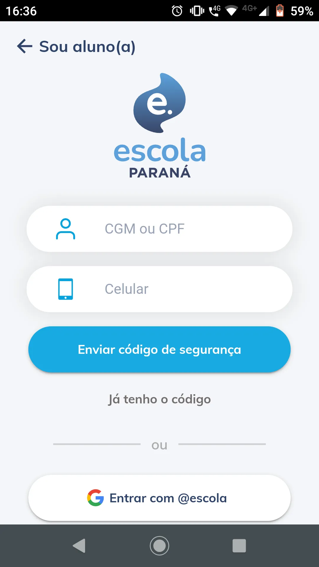 Escola Paraná | Indus Appstore | Screenshot