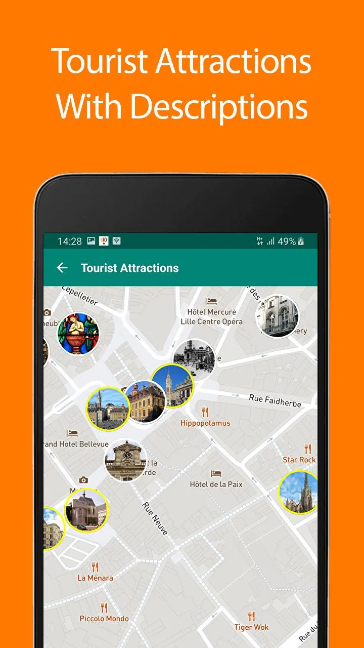 Lille Offline Map and Travel G | Indus Appstore | Screenshot