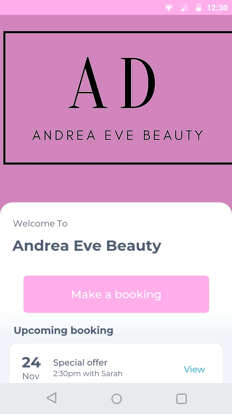 Andrea Eve Beauty | Indus Appstore | Screenshot