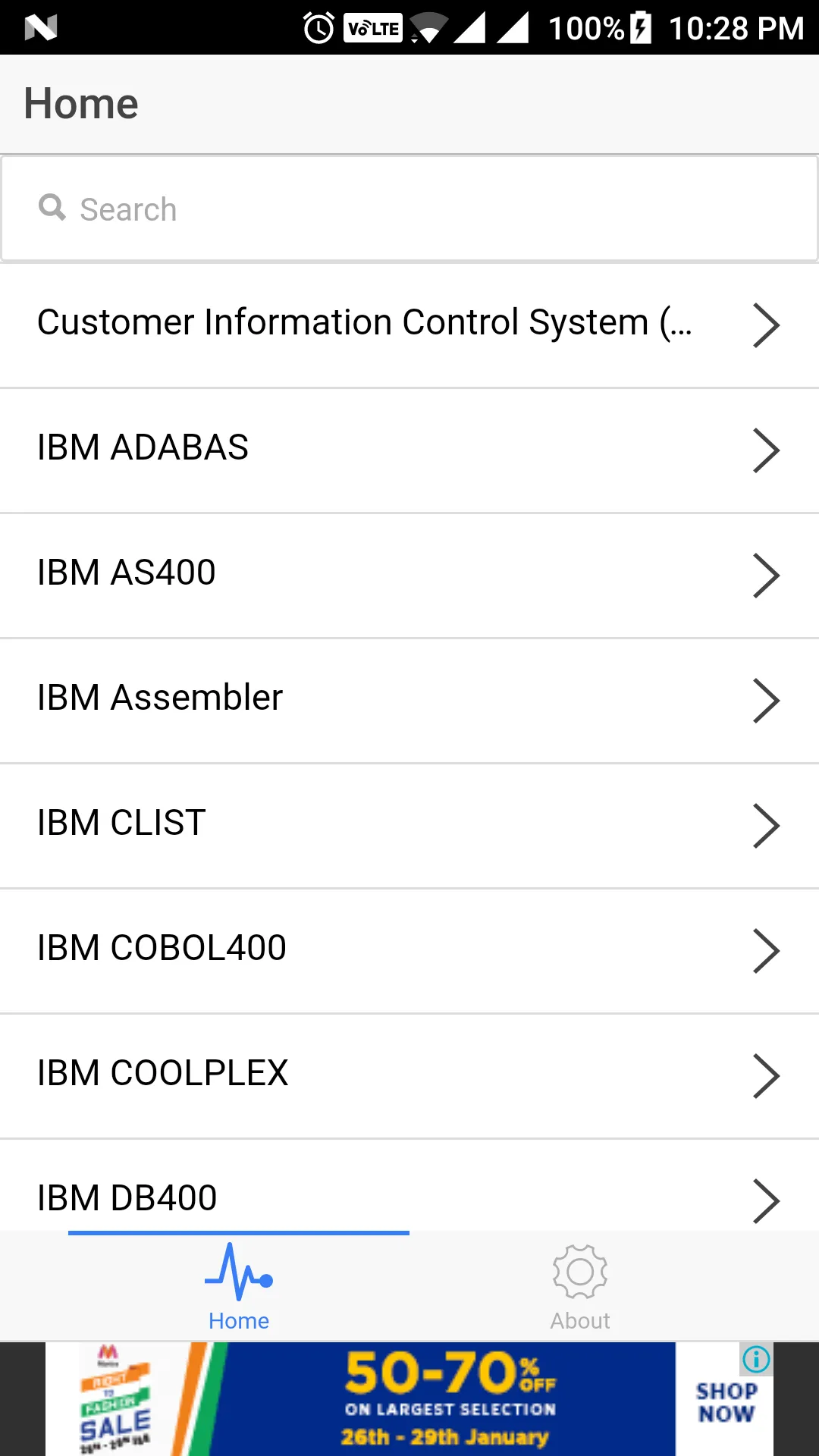 Mainframe IBM Interview QA | Indus Appstore | Screenshot