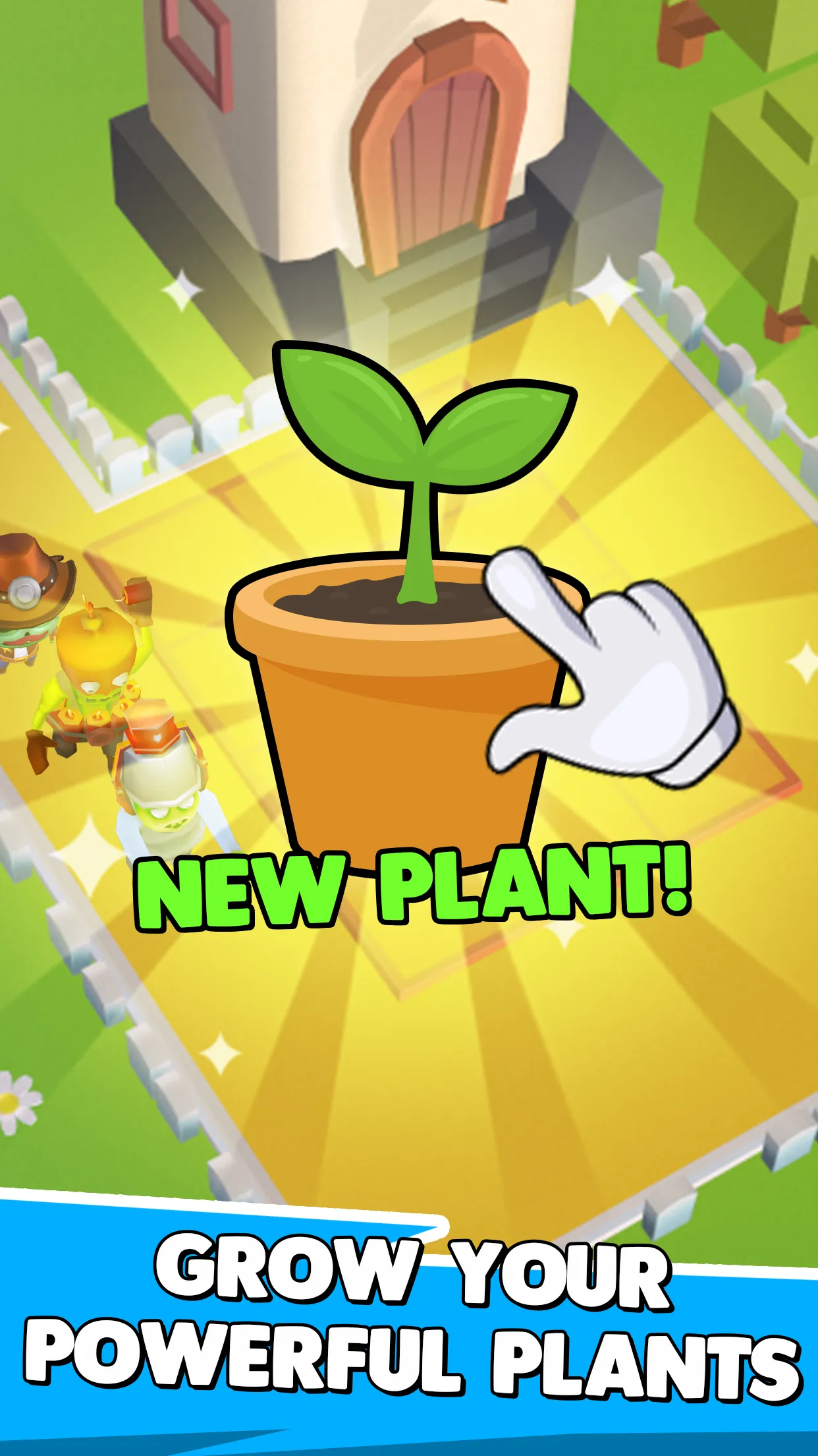 Merge Plants Defense 3D | Indus Appstore | Screenshot