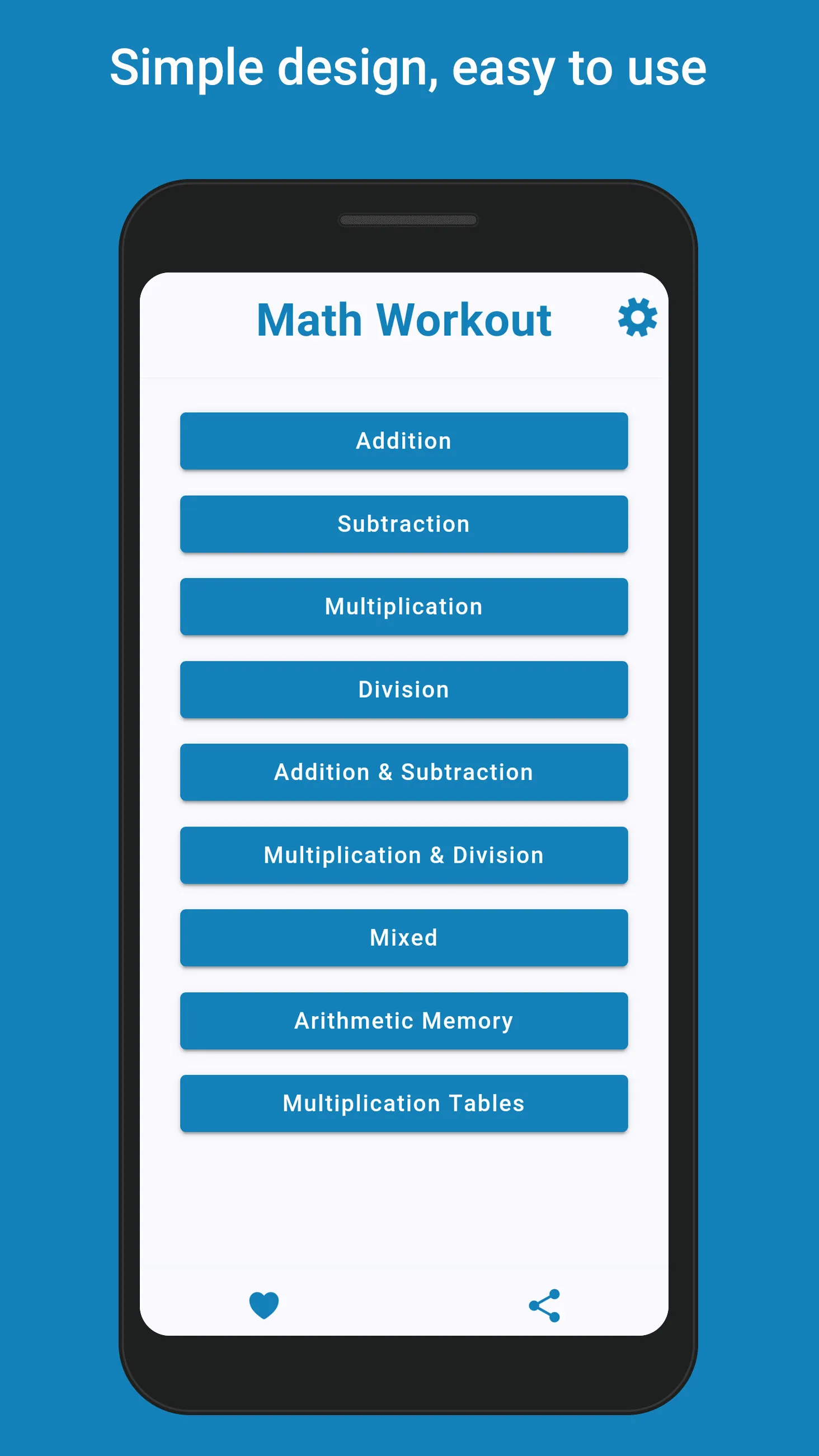 Math Workout - Math Games | Indus Appstore | Screenshot