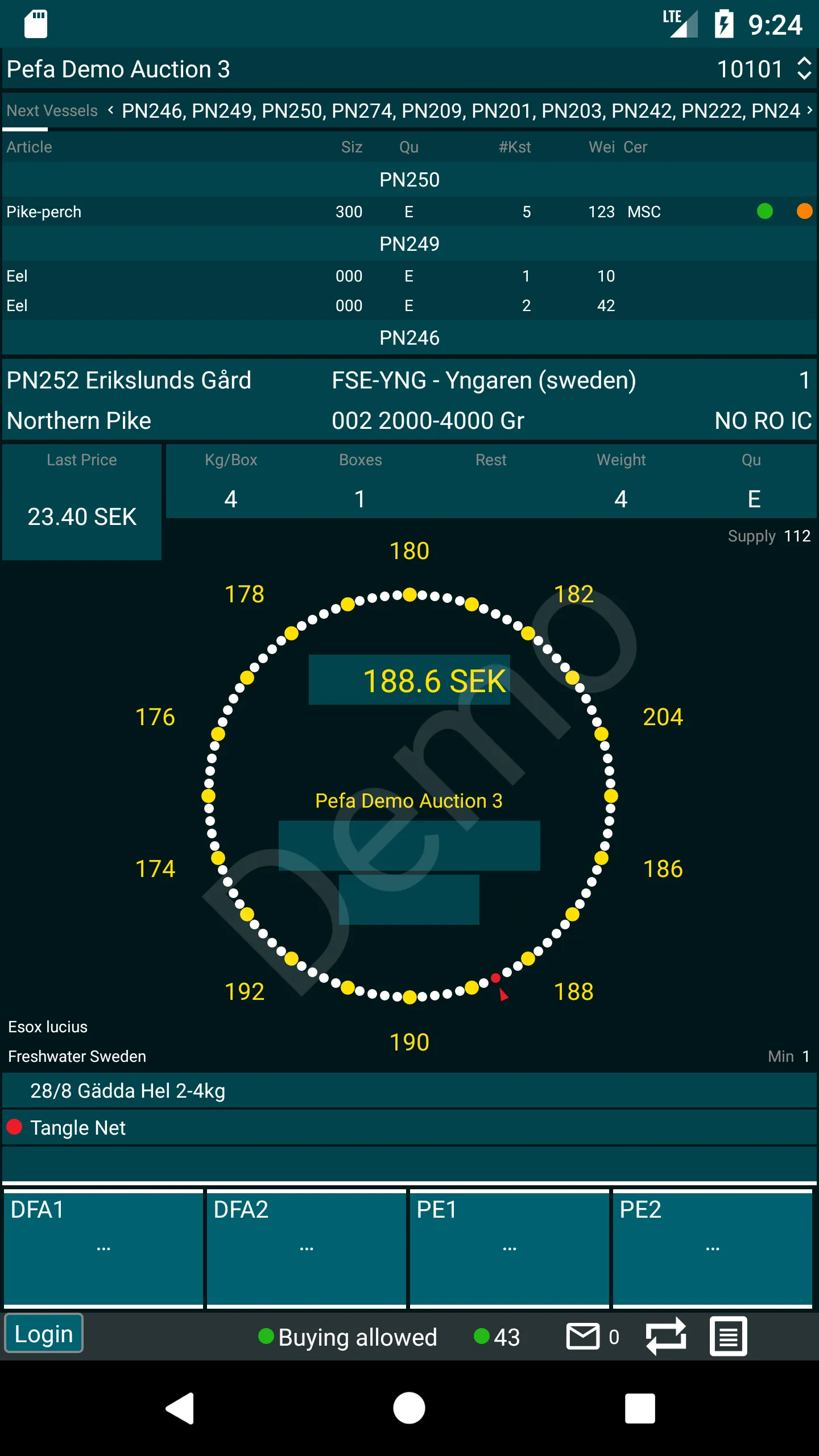 Pefa Auction Clock | Indus Appstore | Screenshot