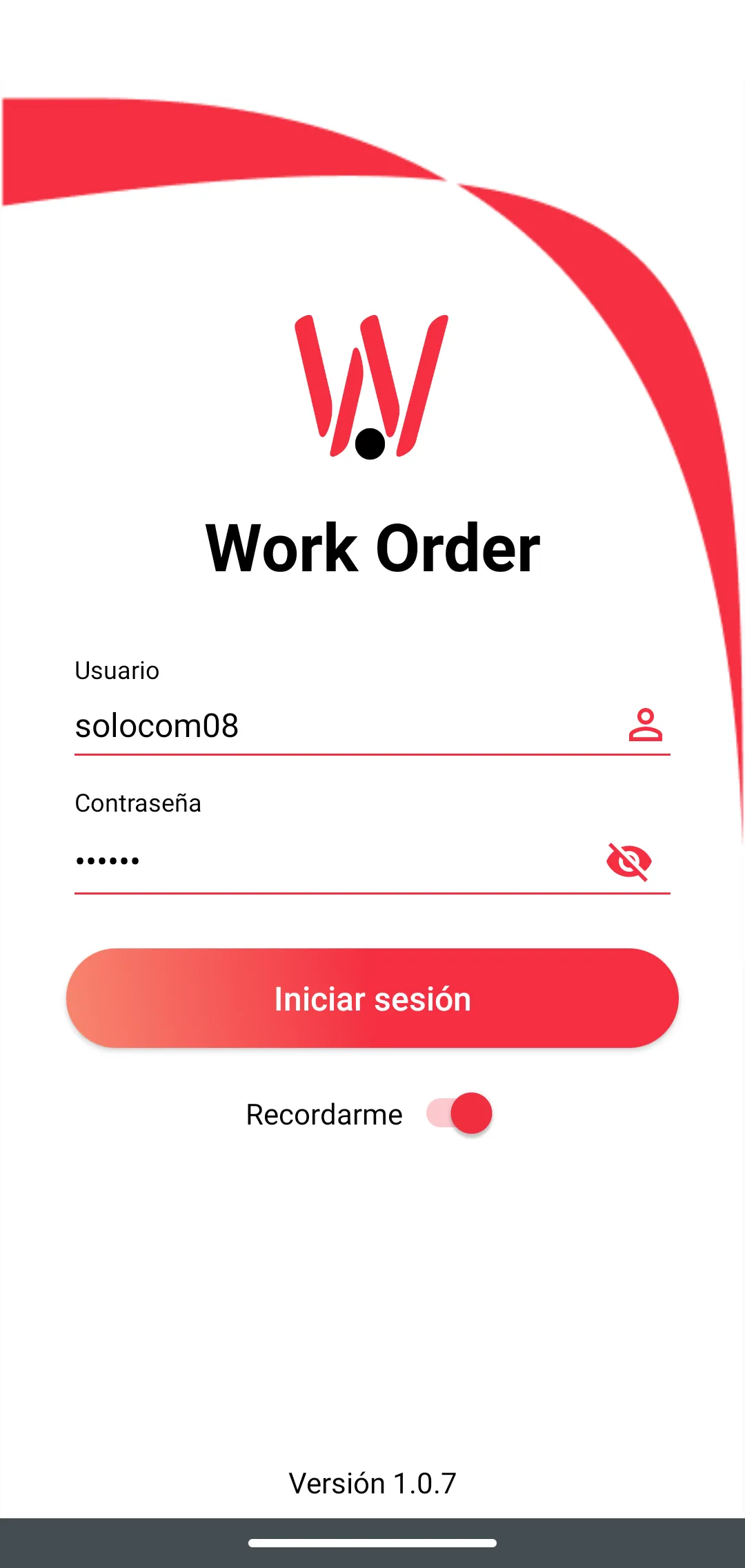 WorkOrder | Indus Appstore | Screenshot