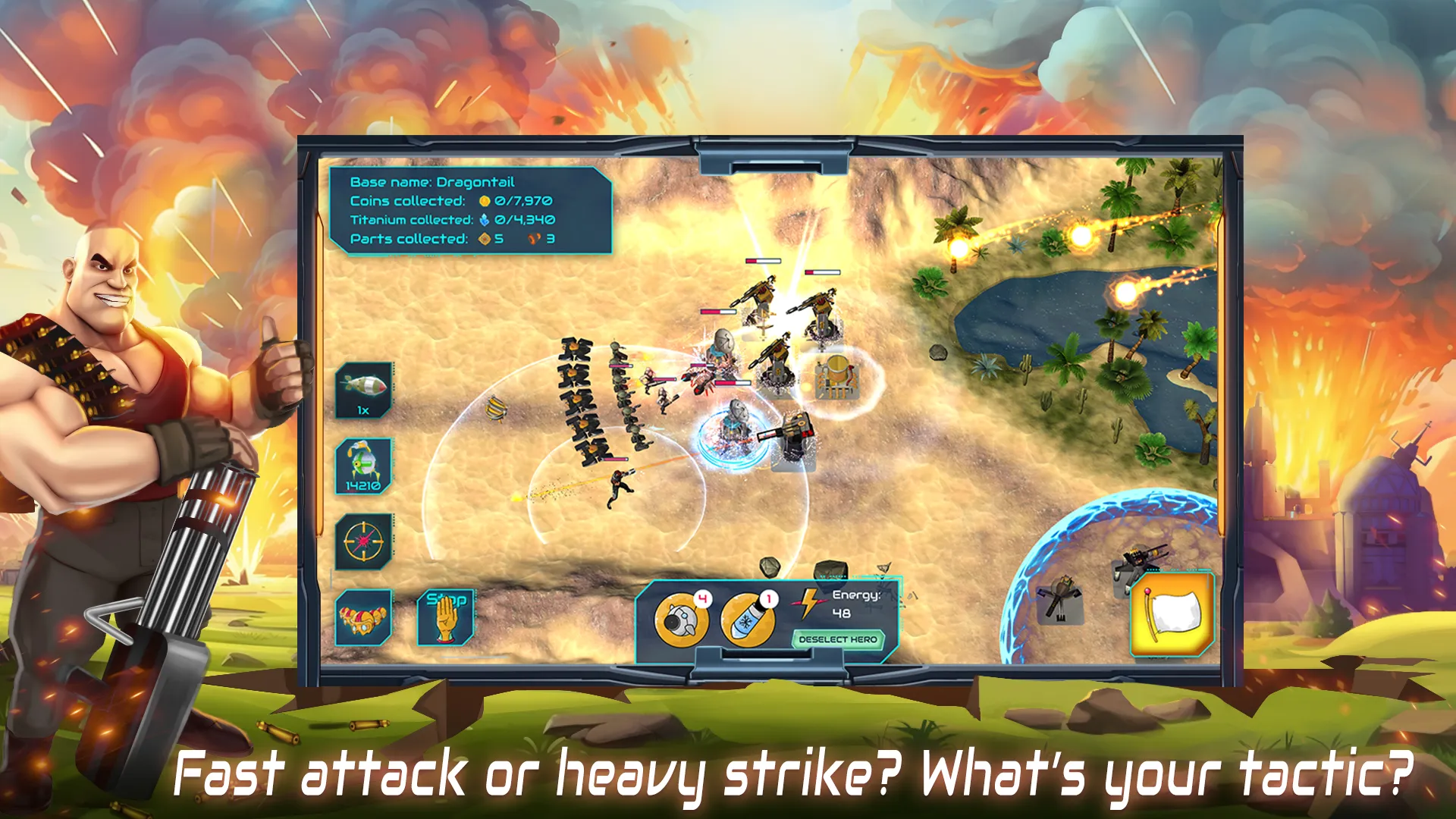 Boulder Base: Defense Strategy | Indus Appstore | Screenshot