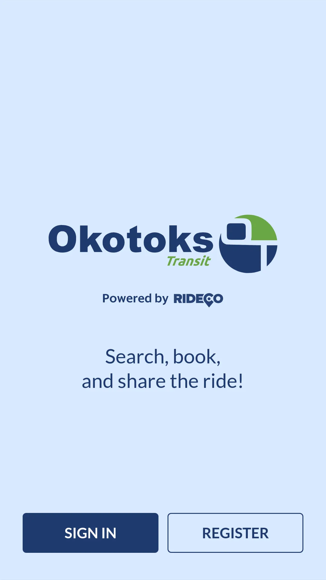 Okotoks Transit On Demand | Indus Appstore | Screenshot