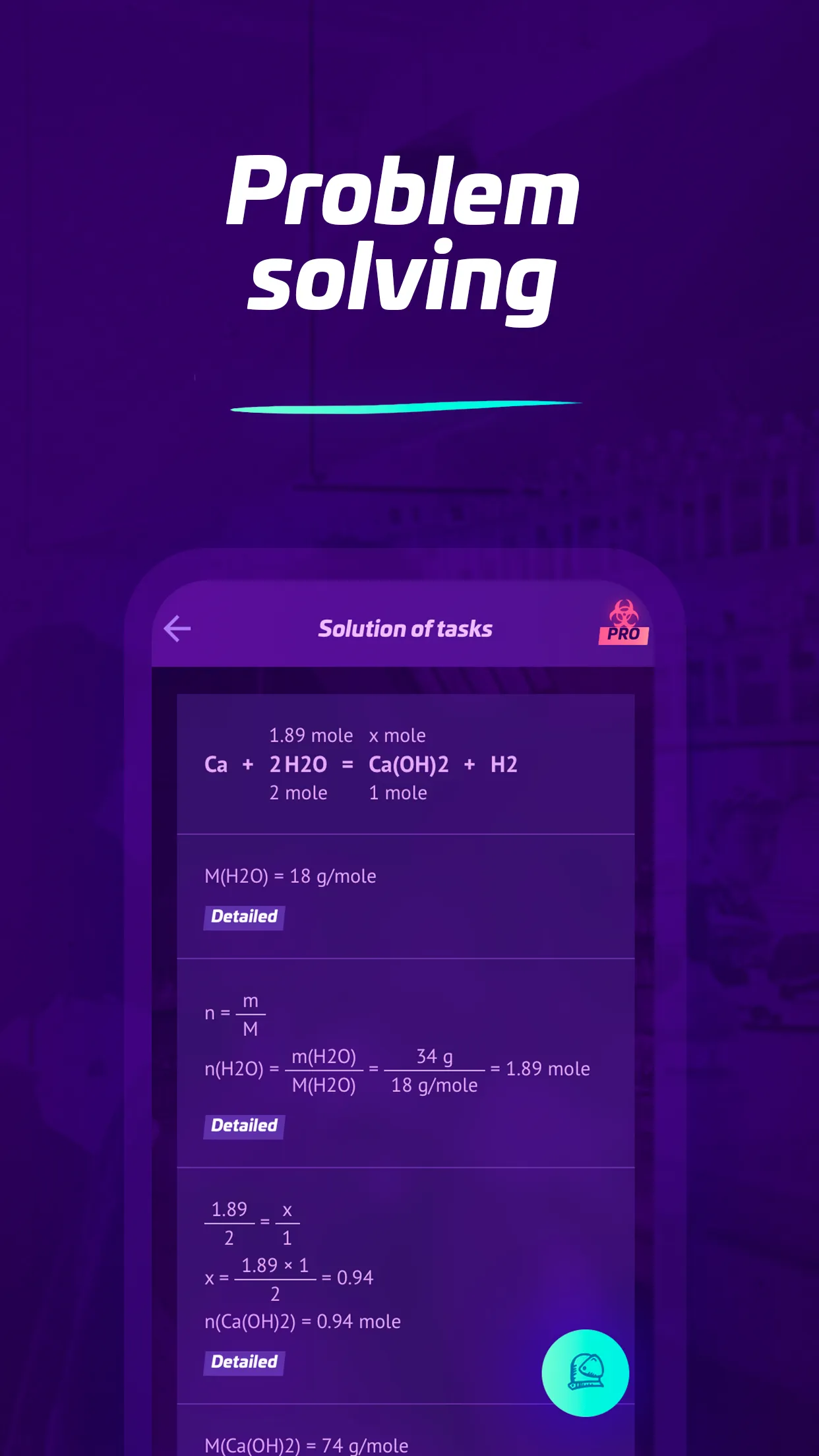 Chemistry X10: reaction solver | Indus Appstore | Screenshot