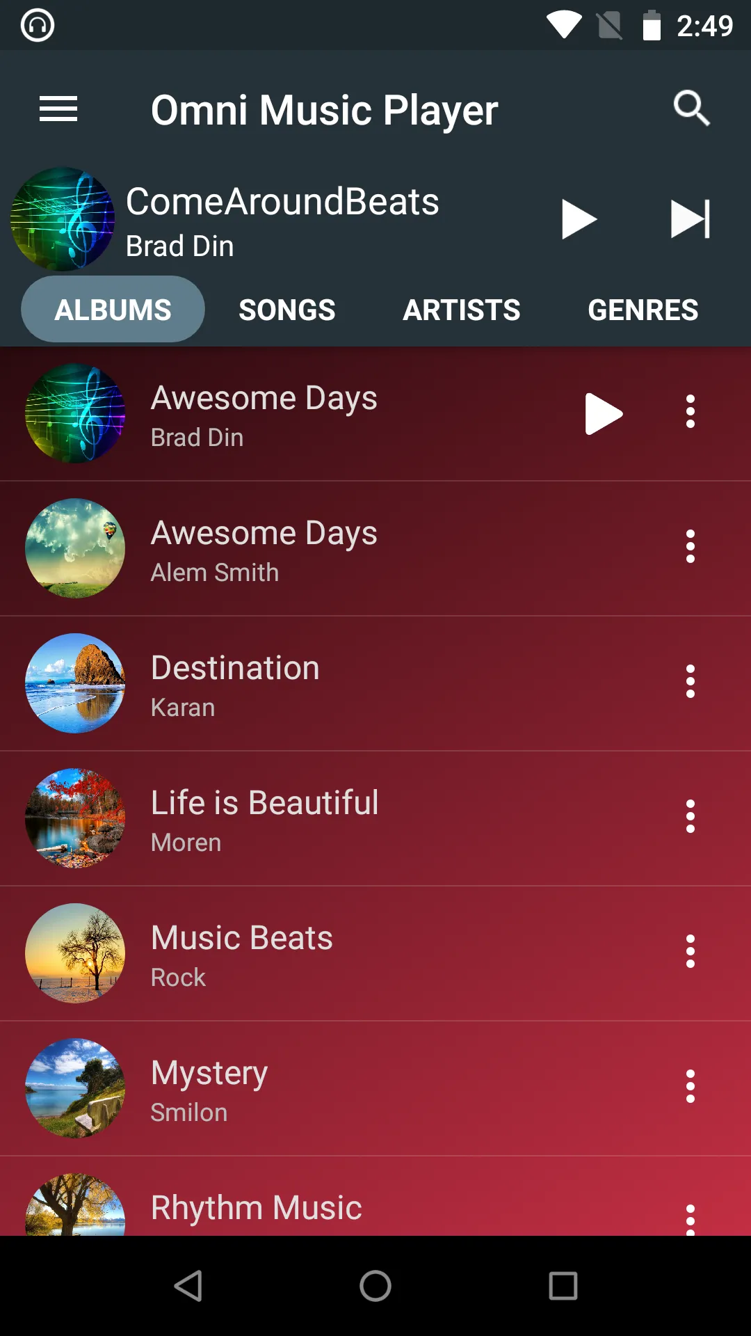 Music Player | Indus Appstore | Screenshot