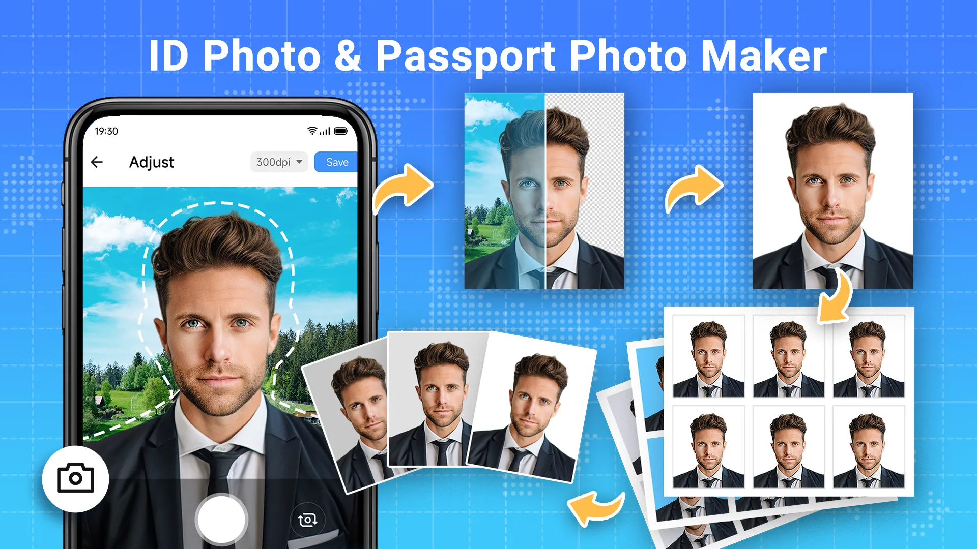 ID Photo: Passport Photo Maker | Indus Appstore | Screenshot