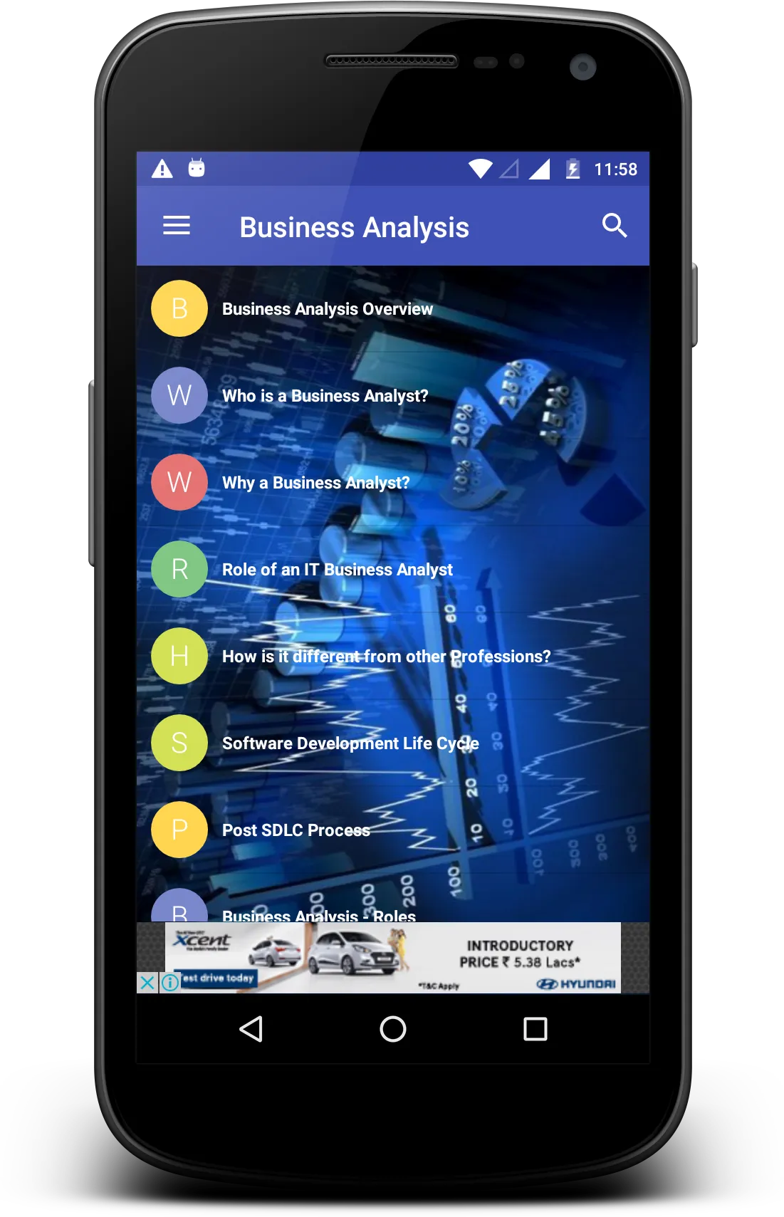 Business Analysis | Indus Appstore | Screenshot