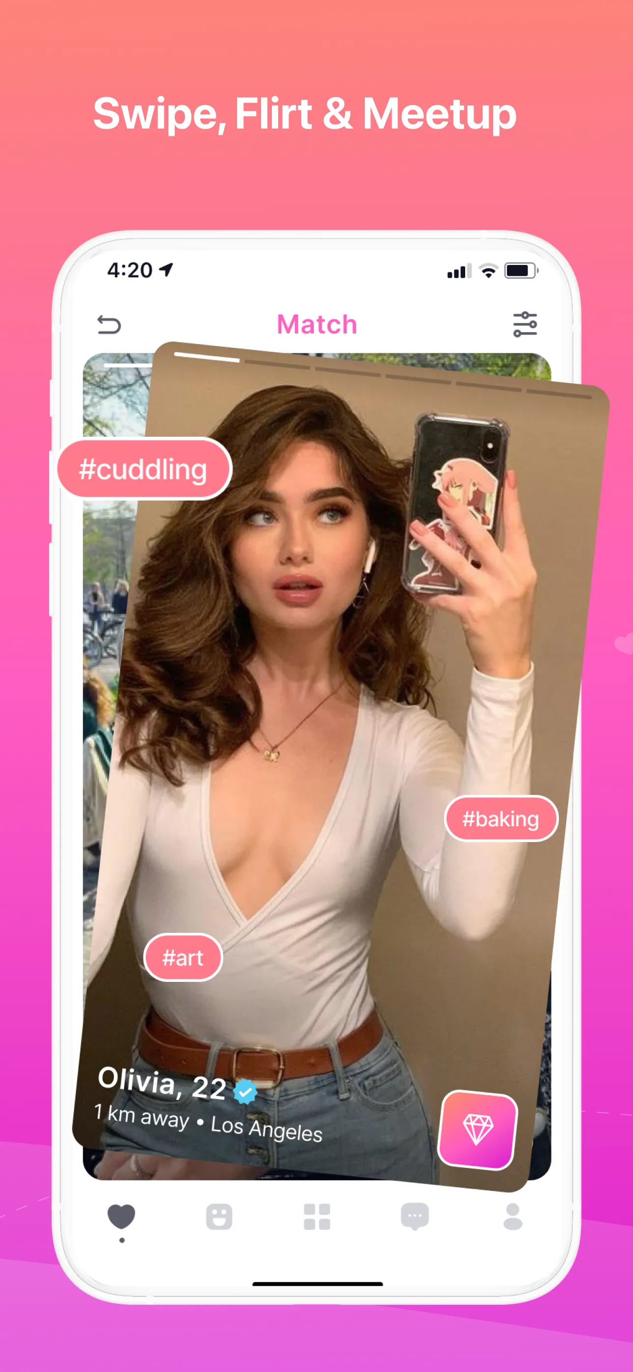 Vibes: Love, Flirt & Hookup | Indus Appstore | Screenshot