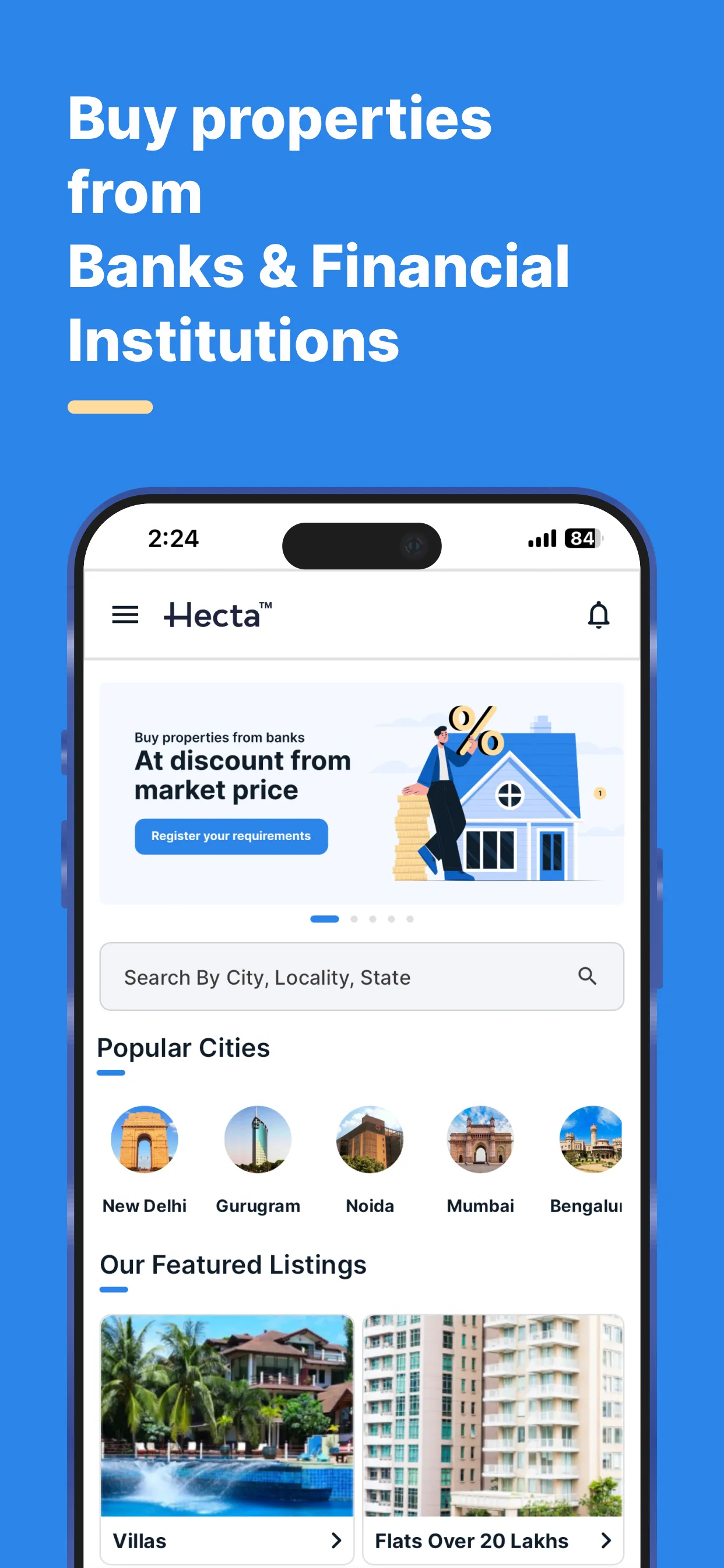 Hecta™ - Buy Banks' Properties | Indus Appstore | Screenshot