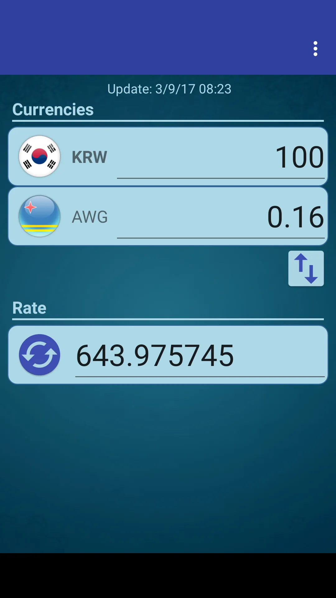 S Korea Won x Aruban Florin | Indus Appstore | Screenshot