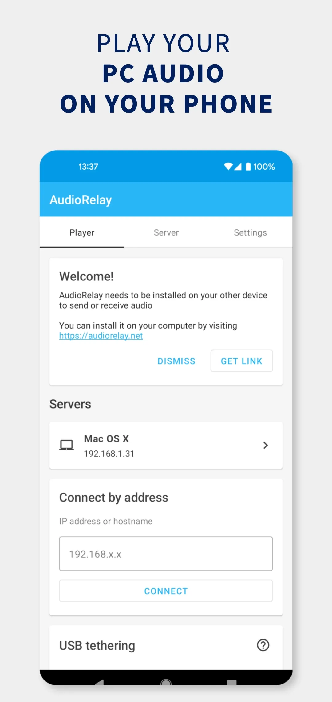 AudioRelay: Stream audio & mic | Indus Appstore | Screenshot