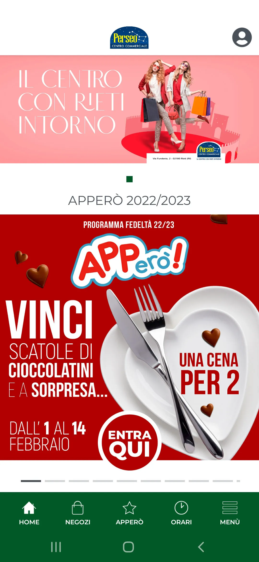 Perseo Centro Commerciale | Indus Appstore | Screenshot