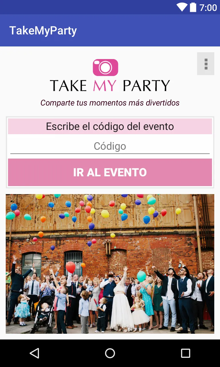 TakeMYparty | Indus Appstore | Screenshot