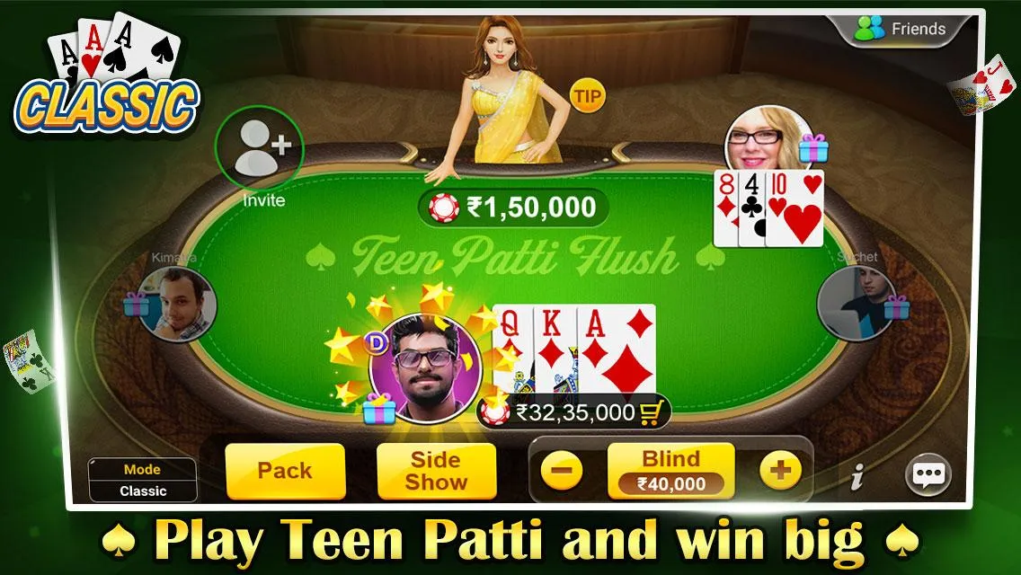 Teen Patti Flush:3 Patti Poker | Indus Appstore | Screenshot