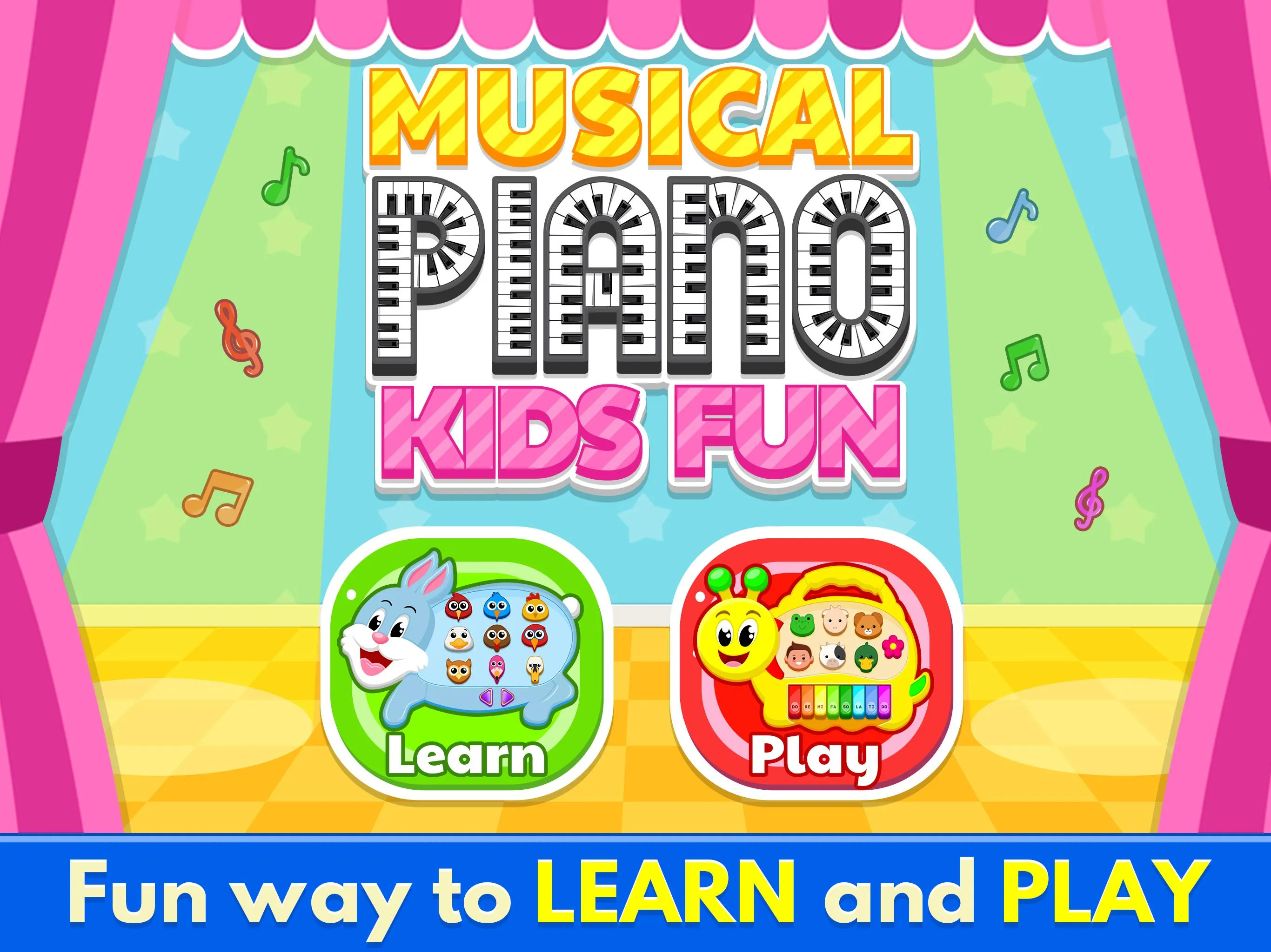 Musical Toy Piano For Kids | Indus Appstore | Screenshot