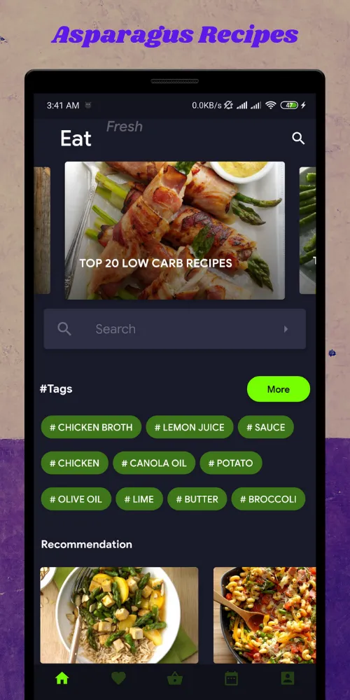 Asparagus Vegetable Recipes | Indus Appstore | Screenshot