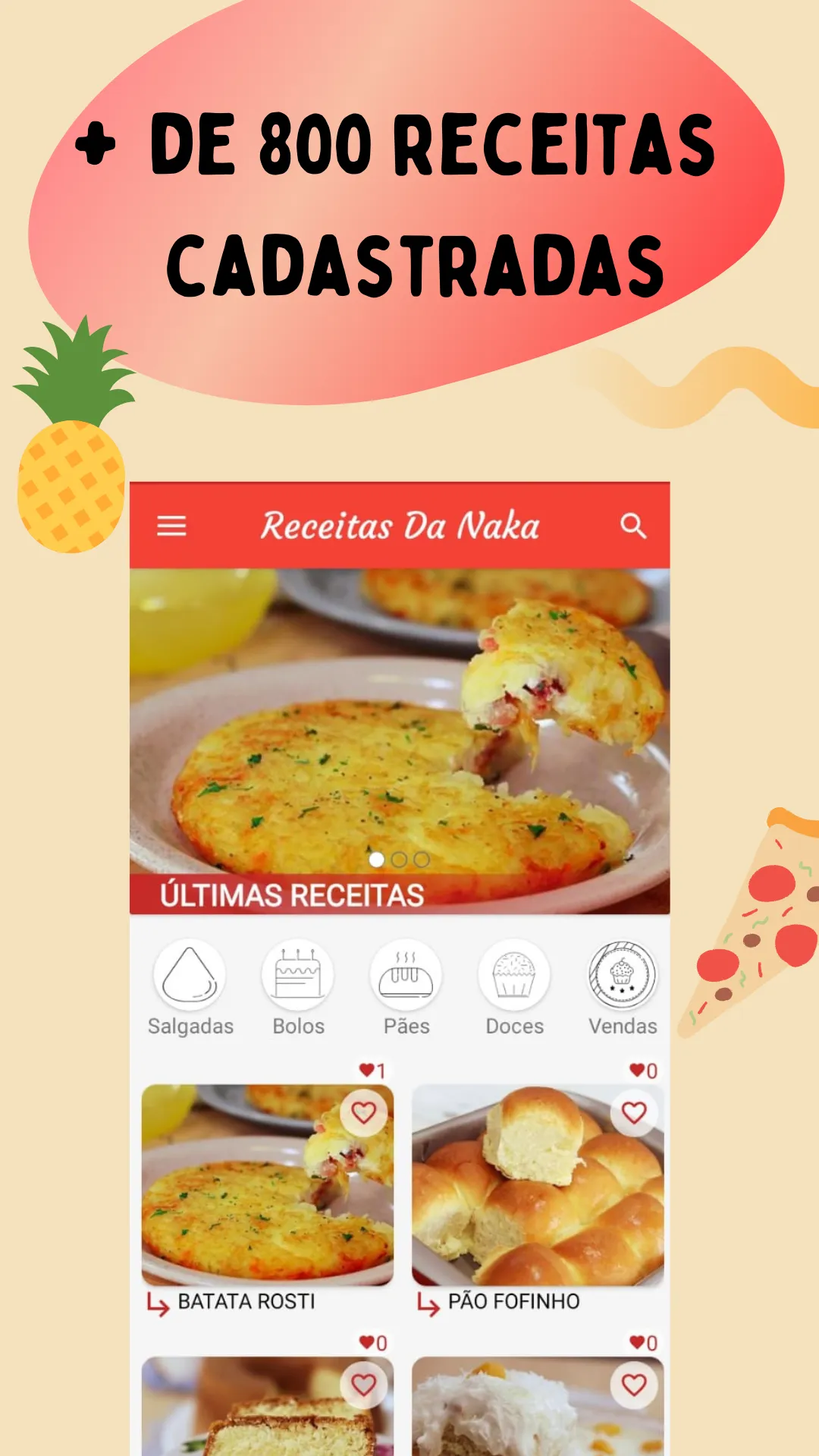 Receitas da Naka | Indus Appstore | Screenshot