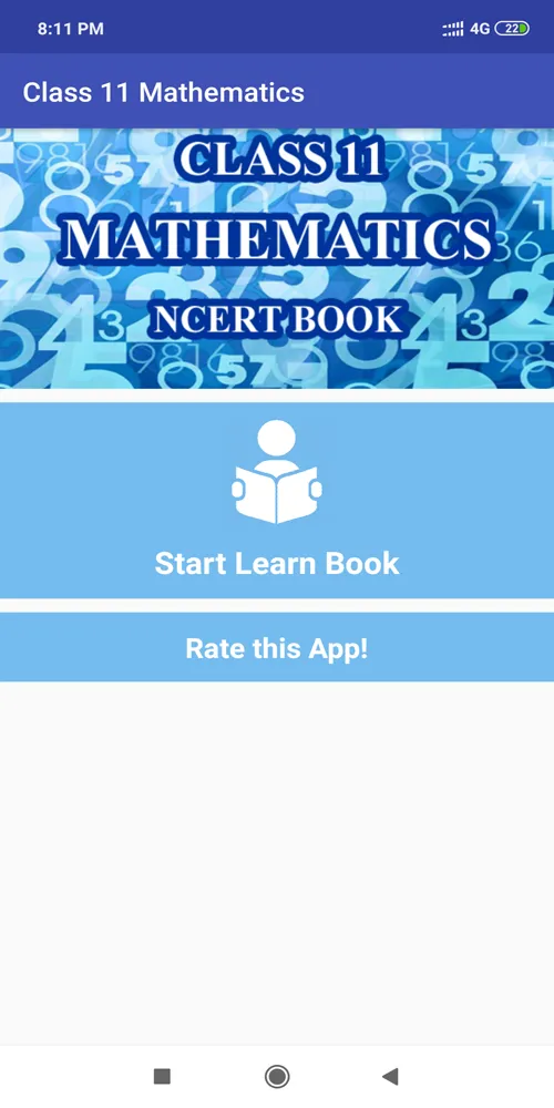 Class 11 Mathematics NCERT Boo | Indus Appstore | Screenshot