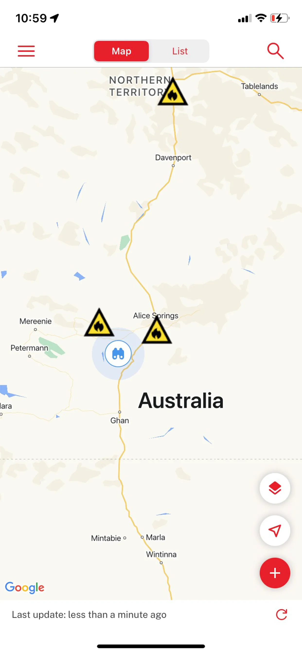 Fires Near Me Australia | Indus Appstore | Screenshot