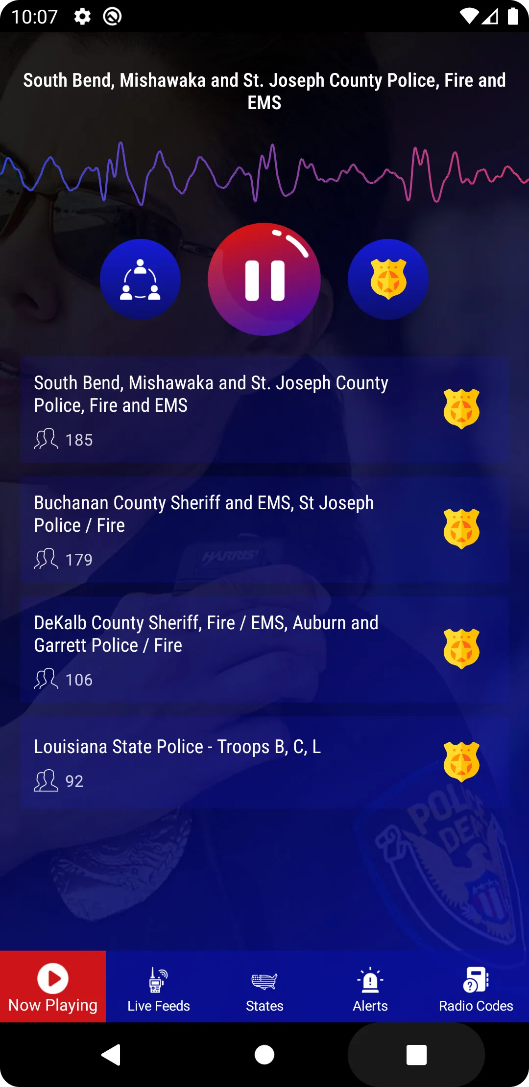 Police Radio Scanner | Indus Appstore | Screenshot