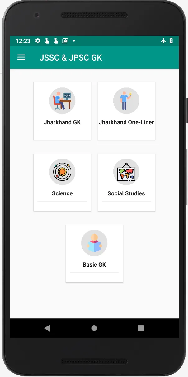 Jharkhand JSSC & JPSC GK | Indus Appstore | Screenshot