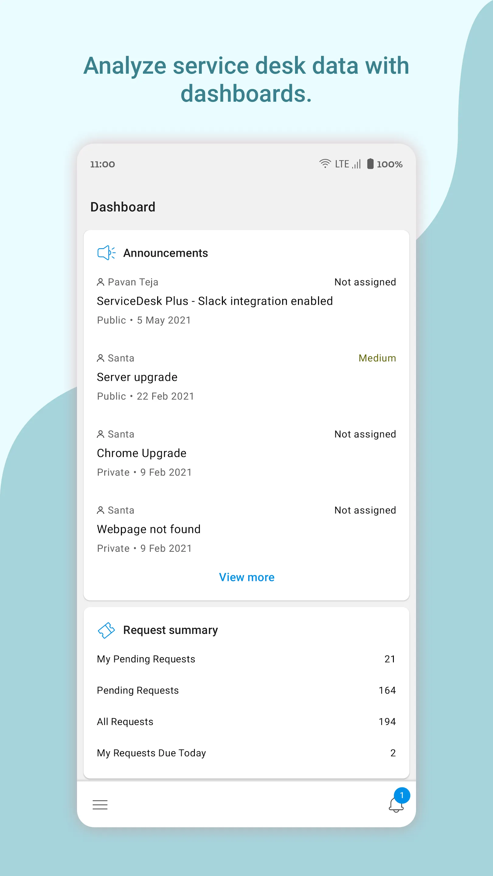 ServiceDesk Plus SaaS HelpDesk | Indus Appstore | Screenshot