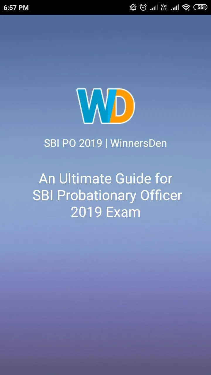 SBI PO  Prelims | WinnersDen | Indus Appstore | Screenshot