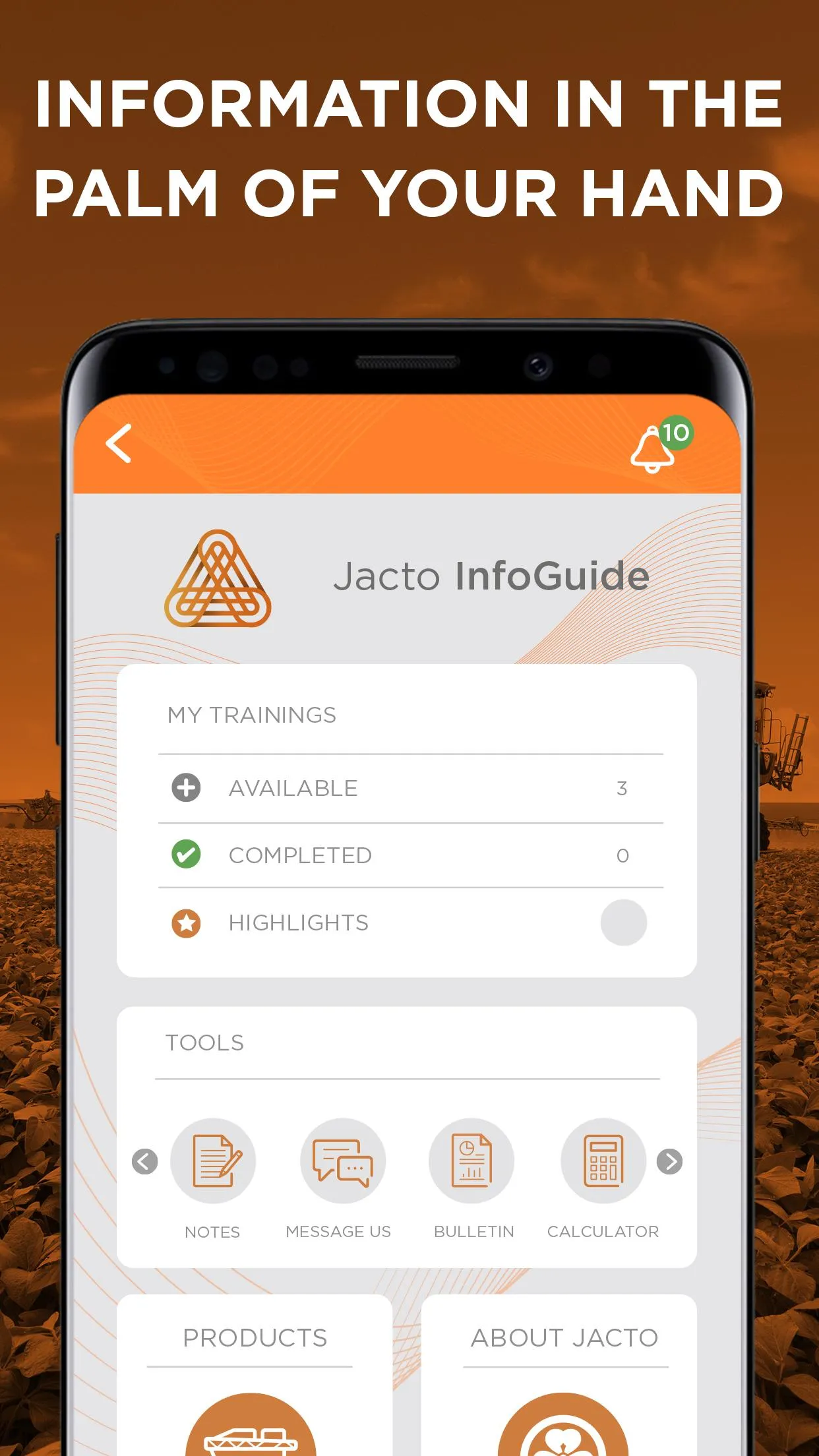 Jacto InfoGuide | Indus Appstore | Screenshot