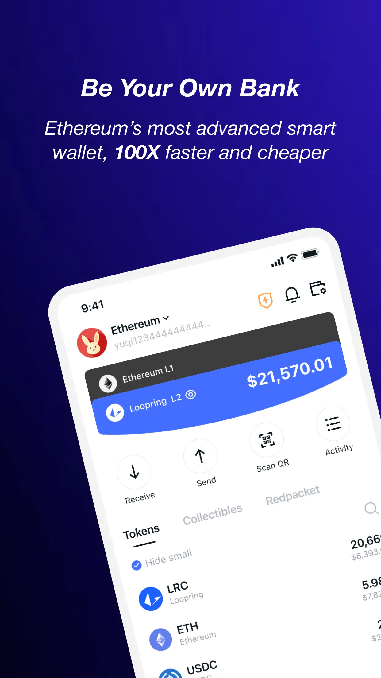 Loopring Wallet: L2 Dex & Defi | Indus Appstore | Screenshot