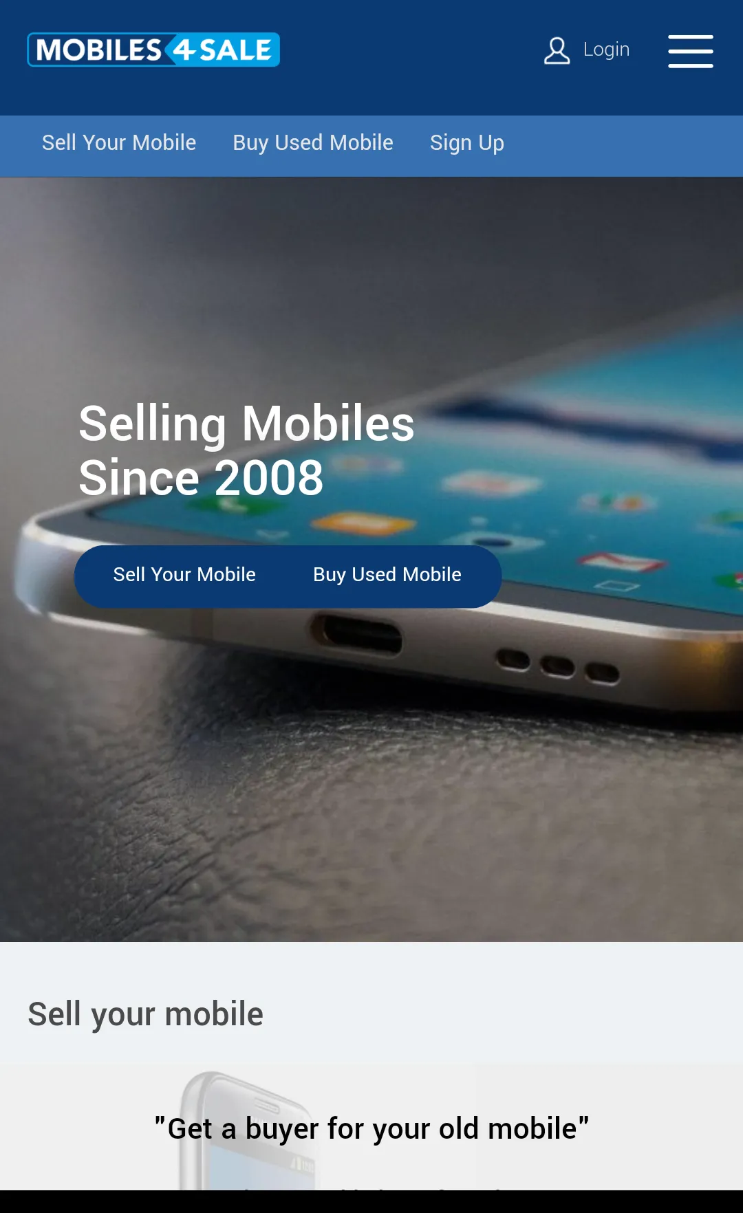 Mobiles4Sale - Since 2008 | Indus Appstore | Screenshot