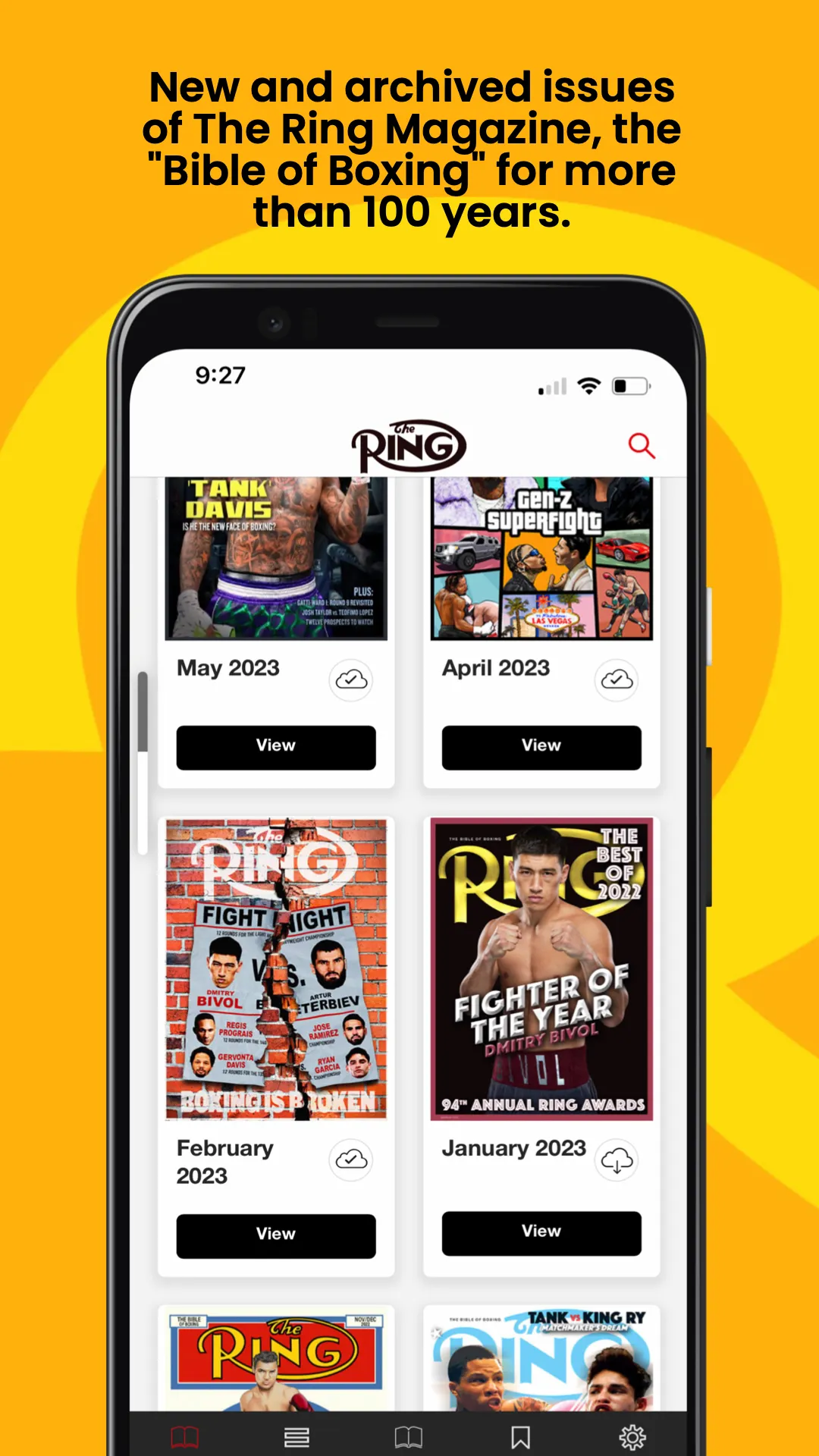 Ring Magazine | Indus Appstore | Screenshot